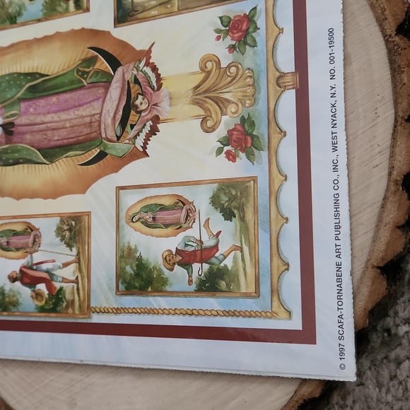 Scafa-Tornabene Art Publishing Religious Cross Litho Print 1997 - Picture 3 of 7